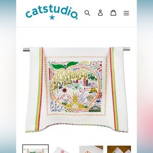 Atlanta Catstudio hand towel!